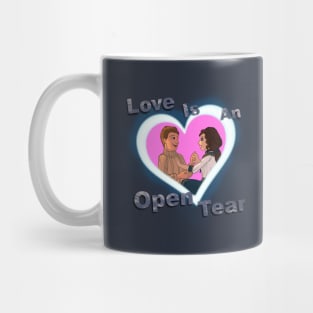 Love is an Open Tear Mug